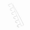 Multifunction Kitchen Storage Rack Cupboard Shelf Hanging Hook Wardrobe Organizer Holder White