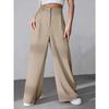 Autumn new women's solid color trousers suit pants casual sports straight pants