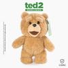 Pelúcia Original Urso TED2 20cm Urso de Desenho Animado Boneca Recheada Almofada de Sofá Almofada Decoração de Casa Brinquedo Adorável Calmante Crianças Meninas Aniversário