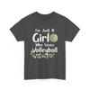 Volleyball Girls Shirt, I'm Just a Girl Who Loves Volleyball Girls Shirt