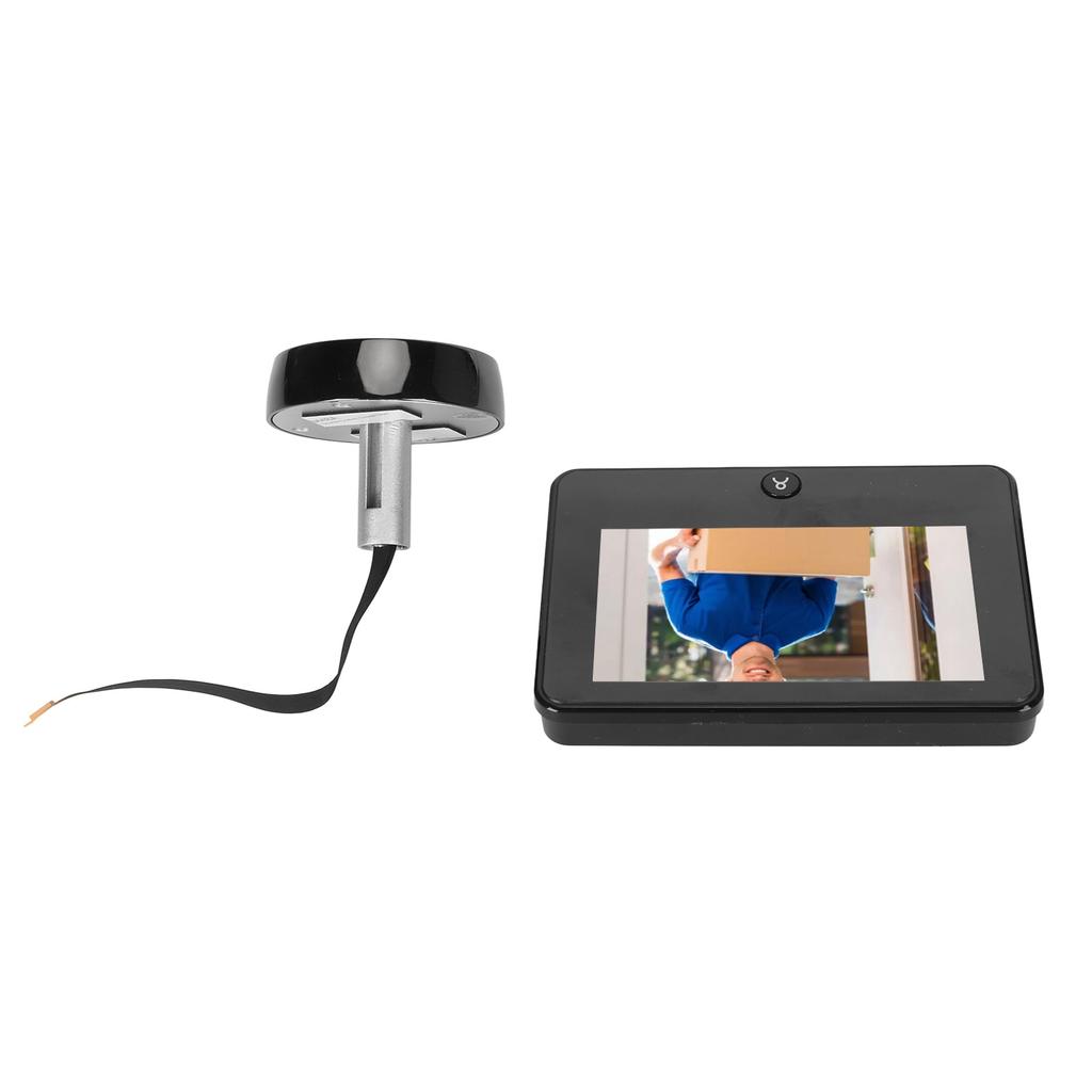 4.5in WiFi Smart Digital Door Viewer Night Vision Motion Detection Remote Monitoring Visual