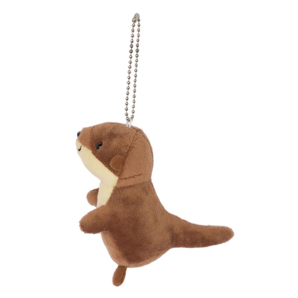 [Aqua] Plush Toy Marine Anywhere Friends Keychain Otter 00080075