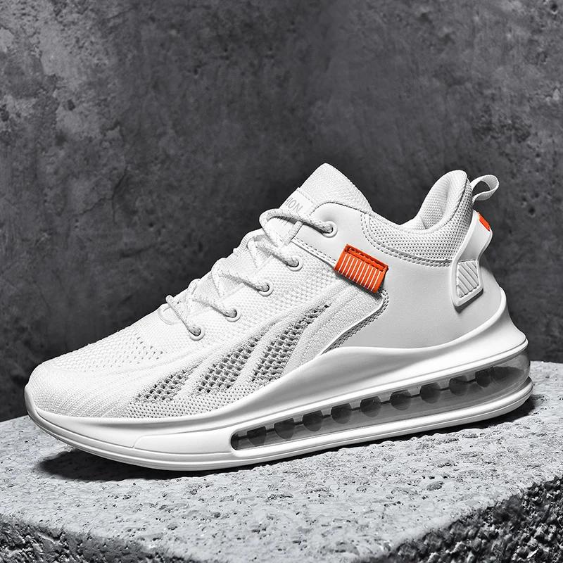 Hot Selling Men's Casual Shoes Europe America Breathable Mesh for Men's Outdoor Running Shoes Fashionable Men's Work Shoes