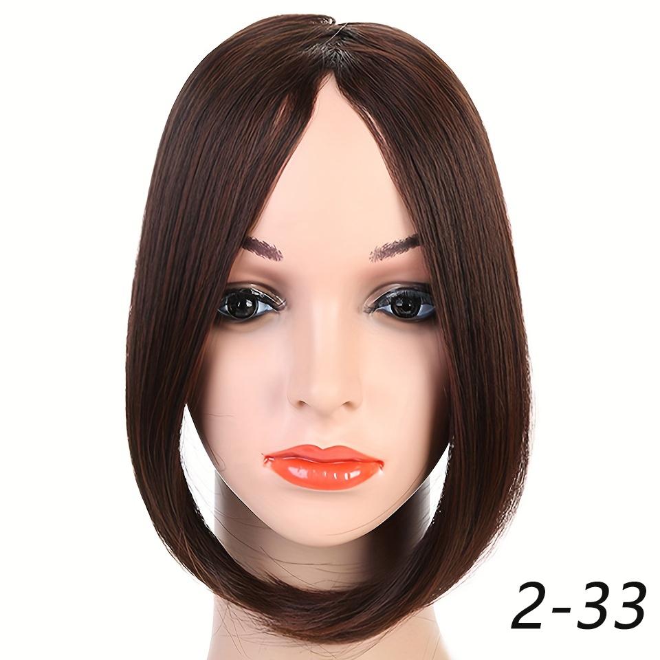 

BB-заколка с двухсторонней челкой, синтетическая заколка для наращивания волос, элегантные натуральные аксессуары для ежедневного использования