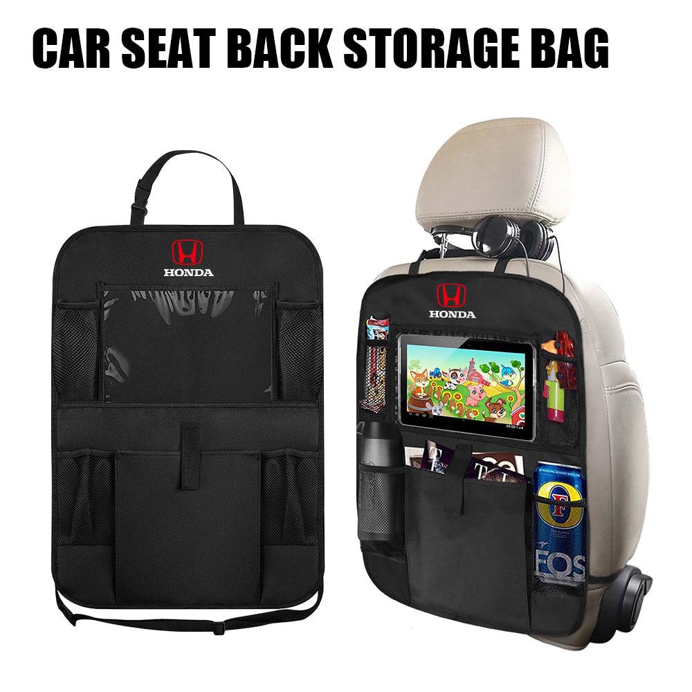 Hanging Car Seat Back Storage Bag Organizer Oxford Cloth Stowing Pocket For Honda CIVIC Insight Accord Fit Jazz CITY CRV Odyssey