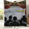 Singer 3D F-Fall Band O-Out B-Boy Band Flannel Blanket Soft Throw Blanket Art For Home Decor Bedroom Bed Sofa Picnic Fans Gift