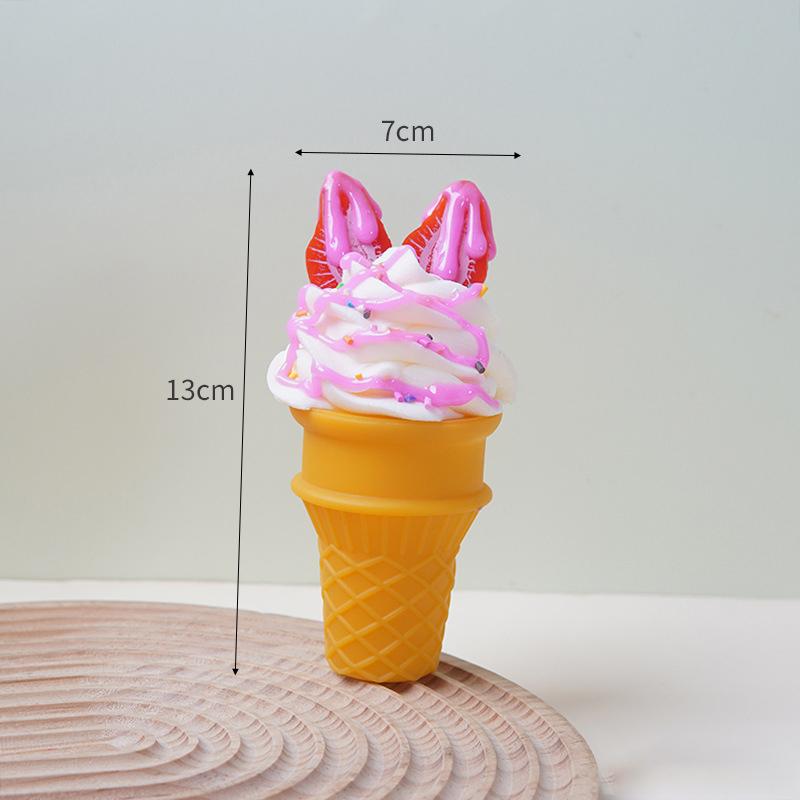 

Simulation Ice Cream Model Realistic Artificial Ice Cream Cone Fake Food Dessert Shop Window Display Model Photograph Photo Prop