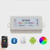 SP105E Bluetooth LED Strip Controller for WS2811/2812B, 5-24V, with Remote & App for Horse Racing Effects.