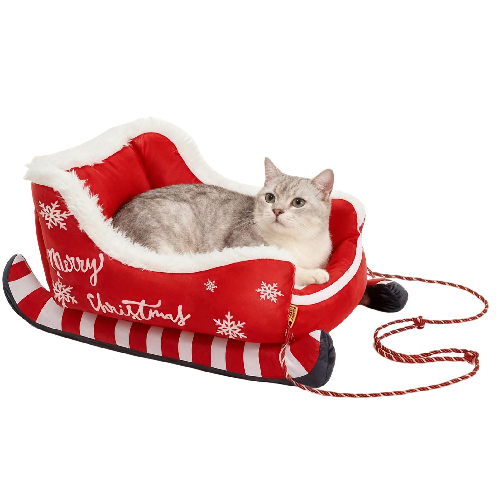 

Warm Dog Bed with Non-slip Base Warm Pad Cushion Washable Dog Bed for Winter Puppy Animal Indoor Outdoor Outside Car Sofa Crate S