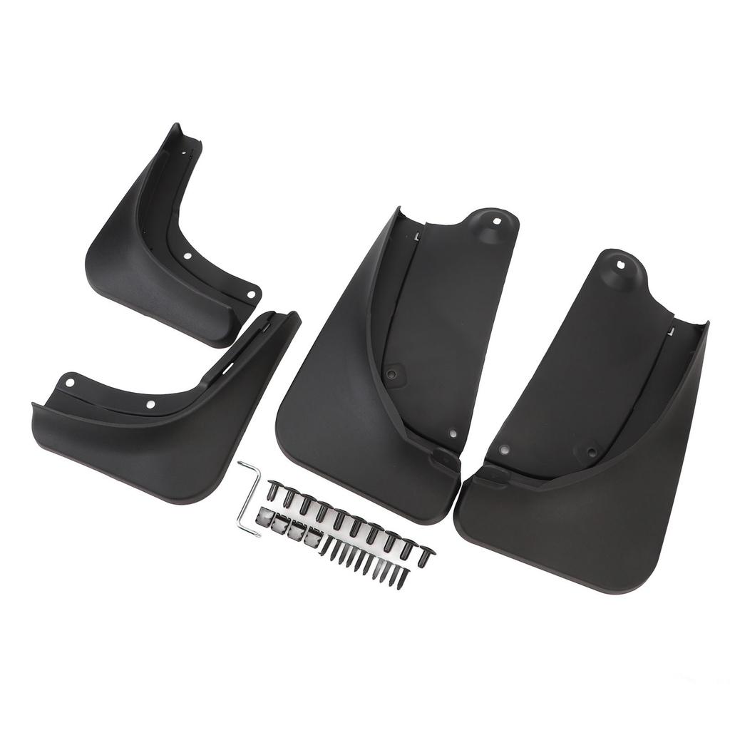 Car Mud Flaps Black Front Rear Wheel Mud Splash Guards Replacement for Tesla MODEL Y 2021 To 2023