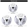 Couple Date Night Game Ideas Decision Dices Anniversary Date Night Dices Gift for Men Women Wedding Metal Dating Dices