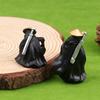 4Pcs/Set Resin Mini Figures Model Ancient Japanese Chinese Ninja Samurai Warrior Modeling Cool Miniature Car Decoration Gifts