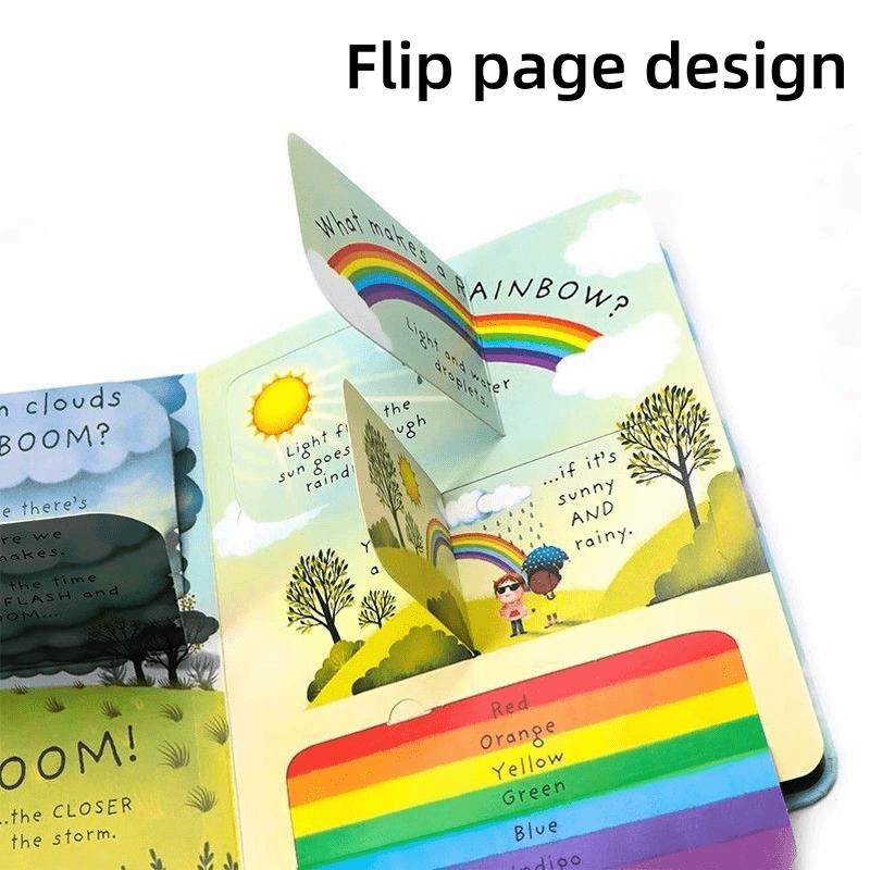 Kids Scientific Knowledge Learning Picture Books Usborne English Daily Knowledge Reading Book Early Educational