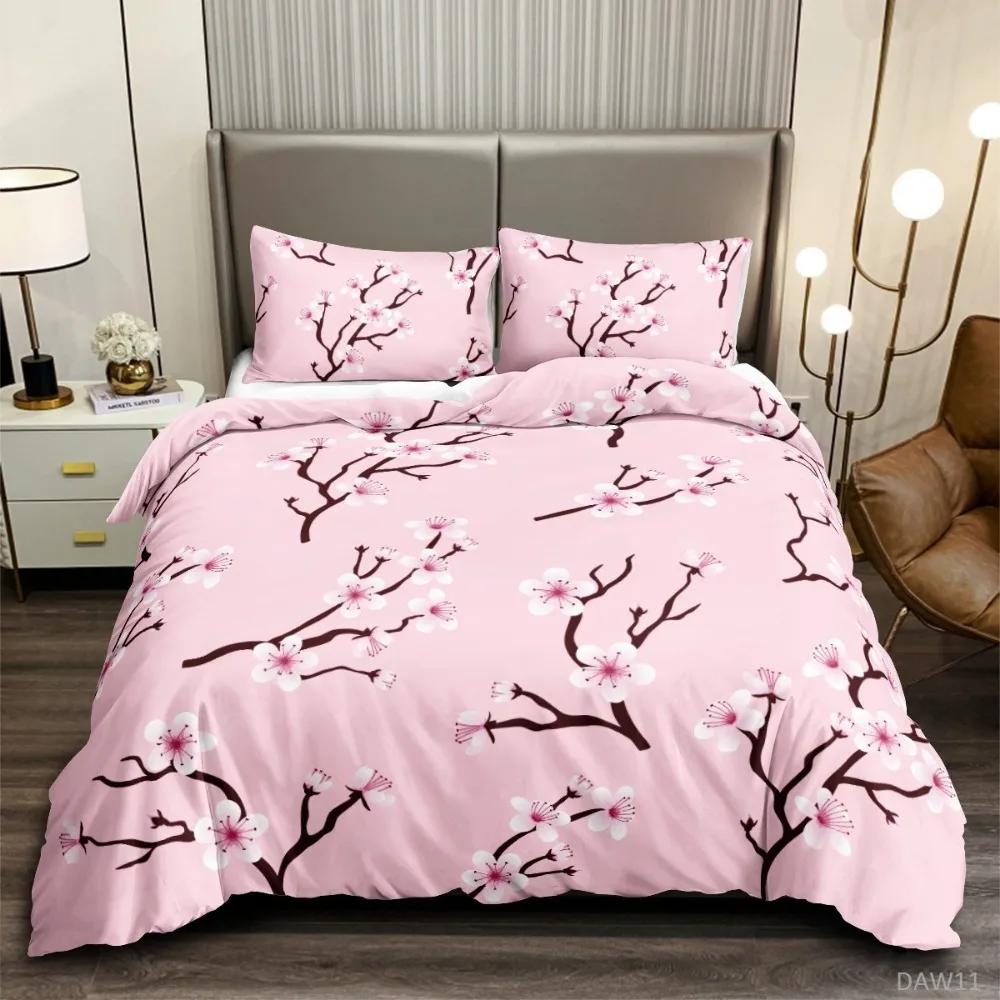 Comforter Rose And Skulls Bedding Set For Kids All Season Twin Full Queen King Size Bed Set Bedroom s Red