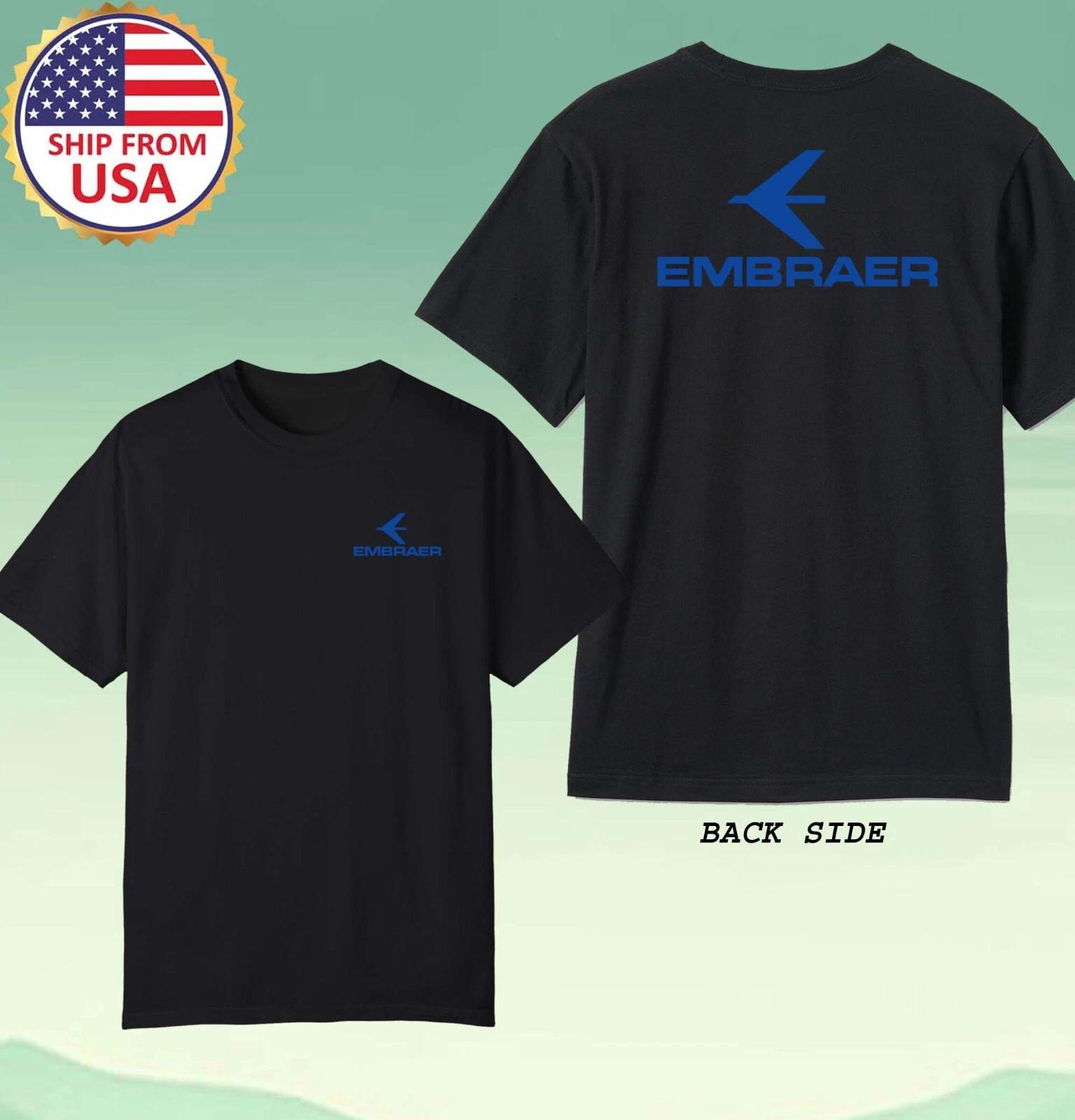 Embraer Aircraft Aerospace Men s Black Size S-5XL L