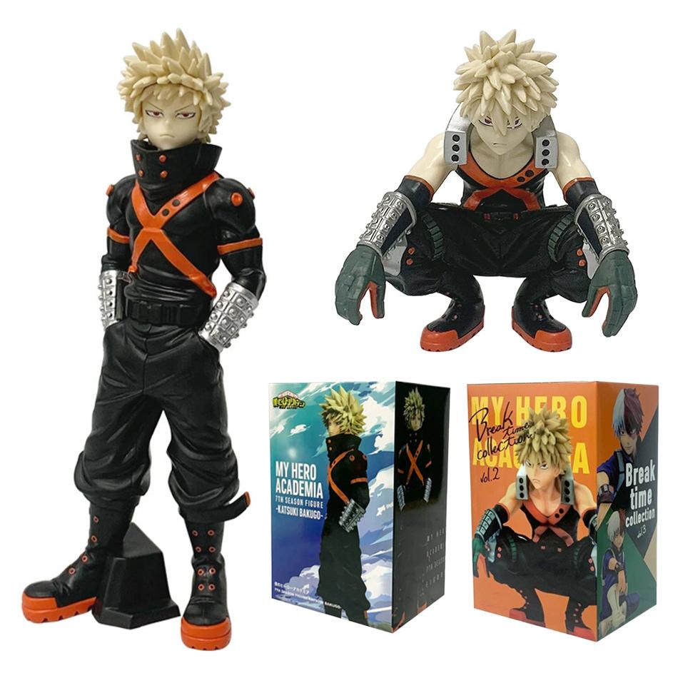 5PCS NEW Bandai BANPRESTO My Hero Academia 7TH In Stock SEASON FIGURE Katsuki Bakugo Figure Anime Collect Model Boxed Toys Gifts