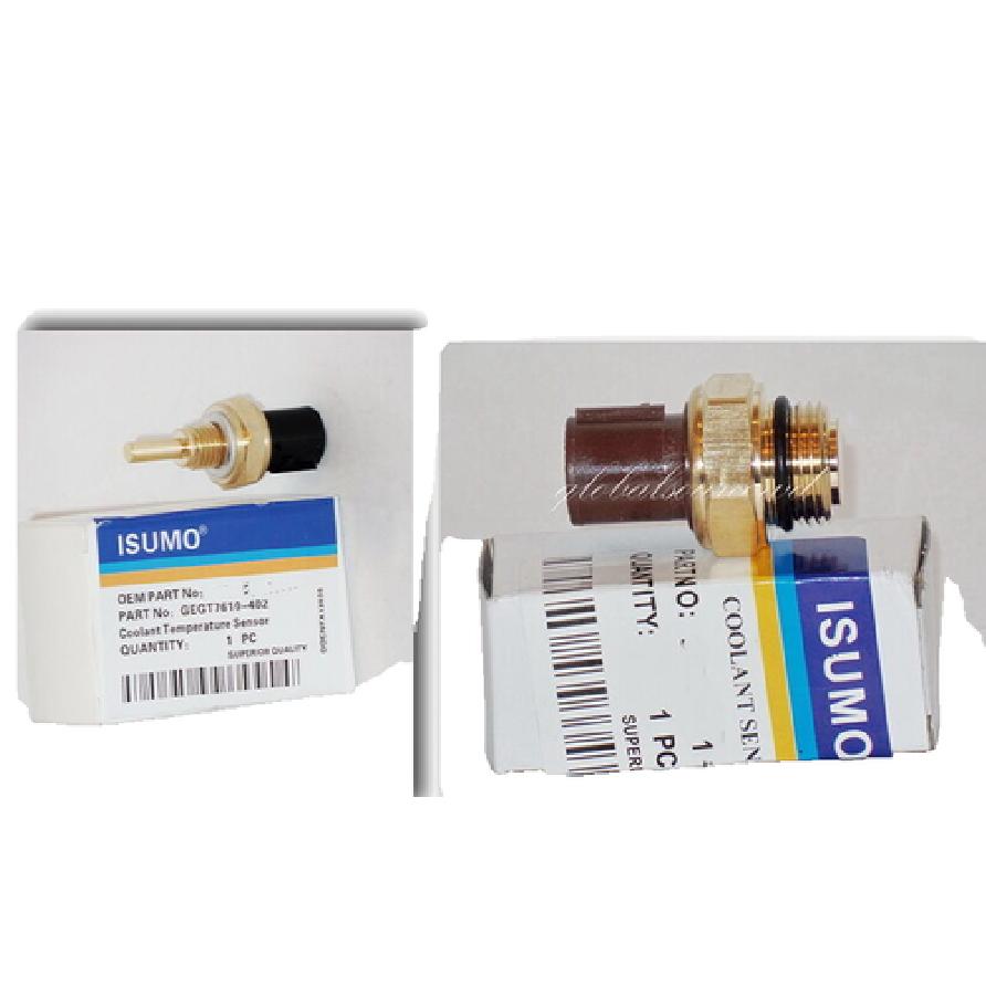 (2 Pcs) Coolant Fan Switch & Coolant Temperature Sensor Fits: Isuzu Acura Honda