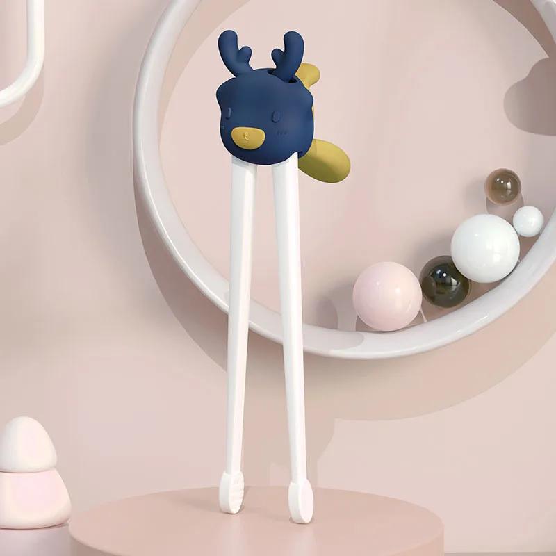 1 Pair Learning Chopstick Cute 2-6 Years Baby Kids Training Correction Children Chinese Chopsticks Learner Kitchen Tableware