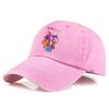 HUNTR/X Anime Girls Embroidered Baseball Cap, Vintage Washed Cotton Adjustable Dad Hat, Unisex Casual Sun Hat for Fans