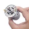 775 Motor 80W 288W Double Shaft Length 16mm DC 12V-24V High Speed 4000rpm 12000rpm Large Torque Ball Bearing Engine Cuting Tool