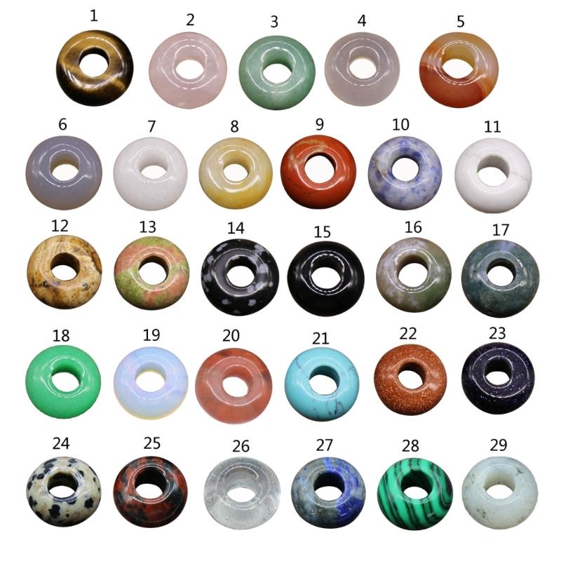 Big Hole Beads For Jewelry Making Necklace Bracelet DIY Findings Hole Size 5MM