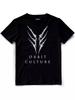 Unisex Kortärmad Rundhalsad Bomulls T-shirt Orbit Culture