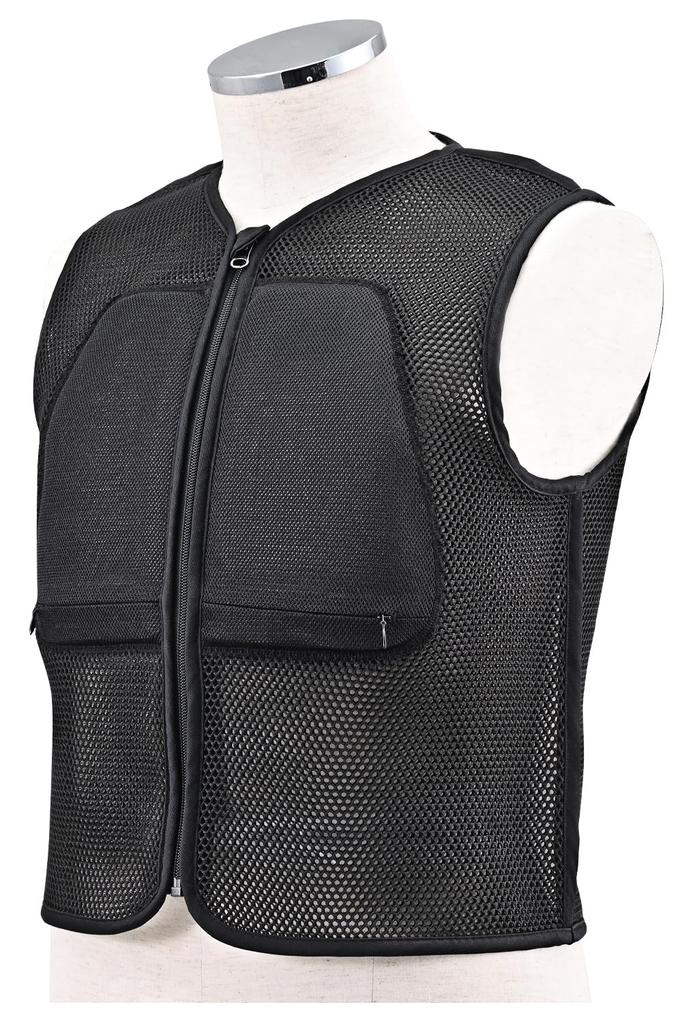 Daytona Motorcycle Protective CE JMCA Instant Hardening Full Mesh Mesh Protector Size L SAS-TEC Innerwear, Standard, Recommended, Vest, Men's DP-009,