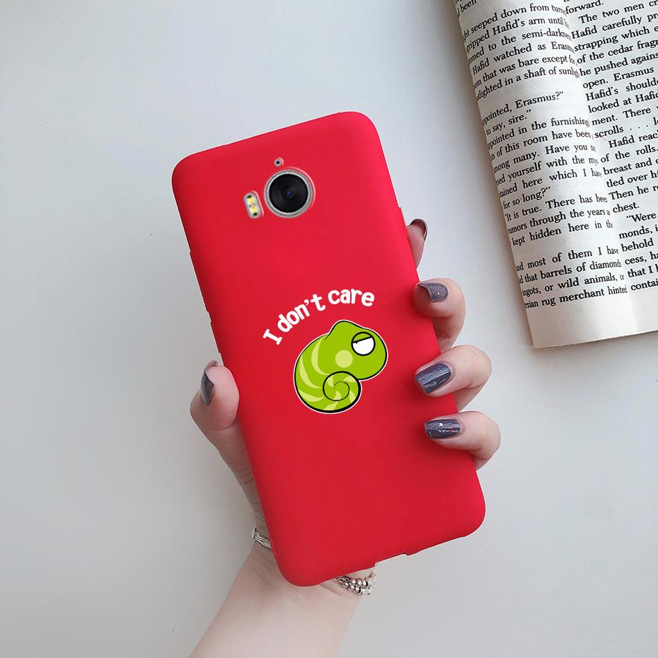 Phone Case for Huawei Y5 2017 Y6 2017 Case Mya-l22 Cases Soft Silicone for Huawei Y5 2017 Y6 2017 Cute Cartoon Back Cover fundas