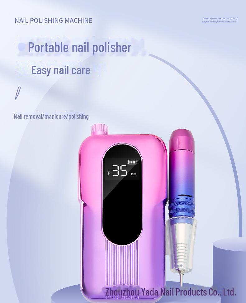 Rechargeable Portable Nail Polish Remover & Polisher 0-35,000 RPM