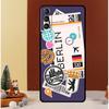 Travel Boarding Pass Tokyo Case For Samsung Galaxy S24 Ultra S23 S22 S21 S20 FE Note 20 S8 S9 S10 Note 10 Plus Cover