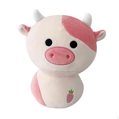 Cow Plush Toy, Stuffed Animal Soft Cattle Figure for Themed Parties Kids Sleeping