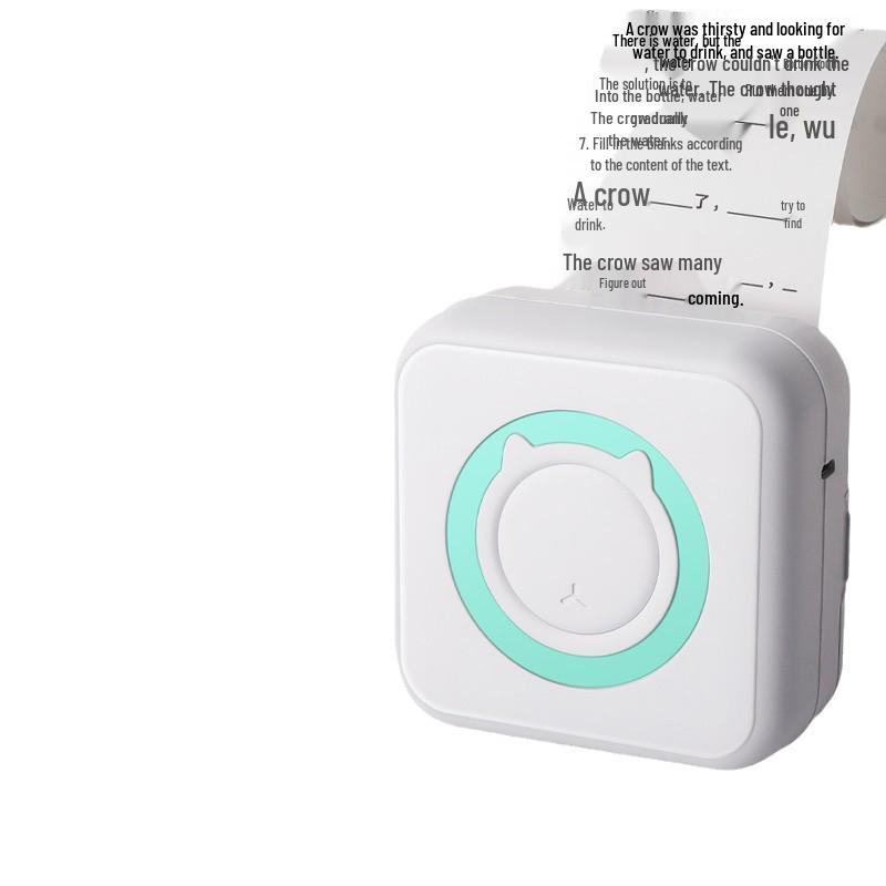 Ultra-Clear Portable Intelligent Error Sorting Mini Printer - Ink-Free Thermal Machine for Students