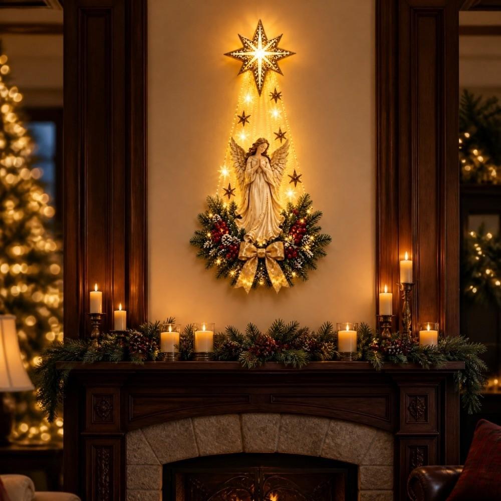Warm White Lights Light-emitting Birth Scene Wall Decoration Home Indoor Decor