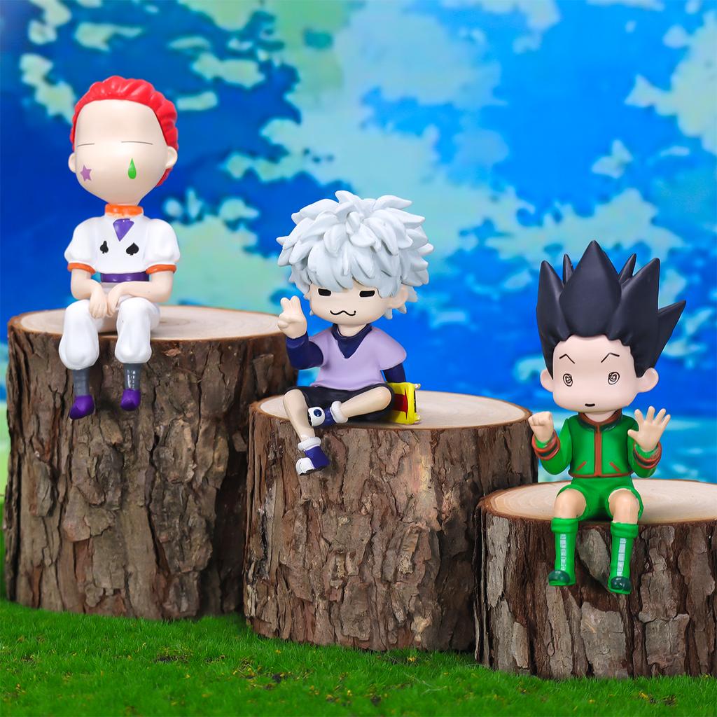 HUNTER GON Killua Hisoka action anime figure Collectibles, figurine display pieces, anime figurines Christmas gifts