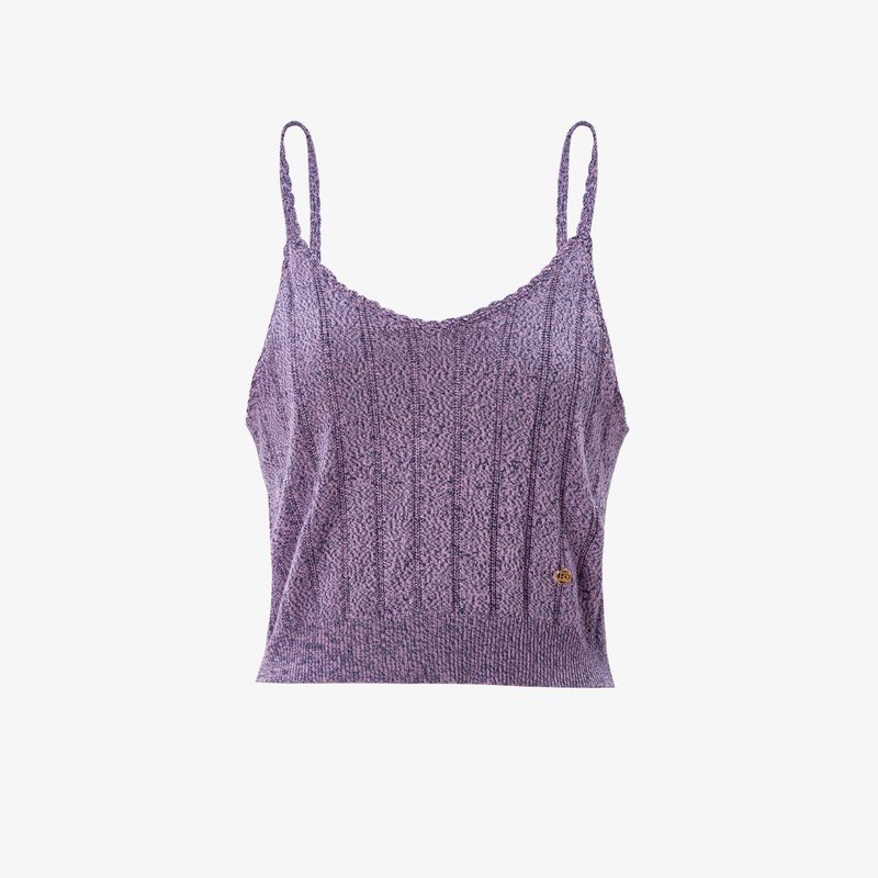 

Blacknini Yin WAF/ Violet Luxury Brand Lyocell Tencel Knitting Cardigan/Sling/Pants Purple-Sling S