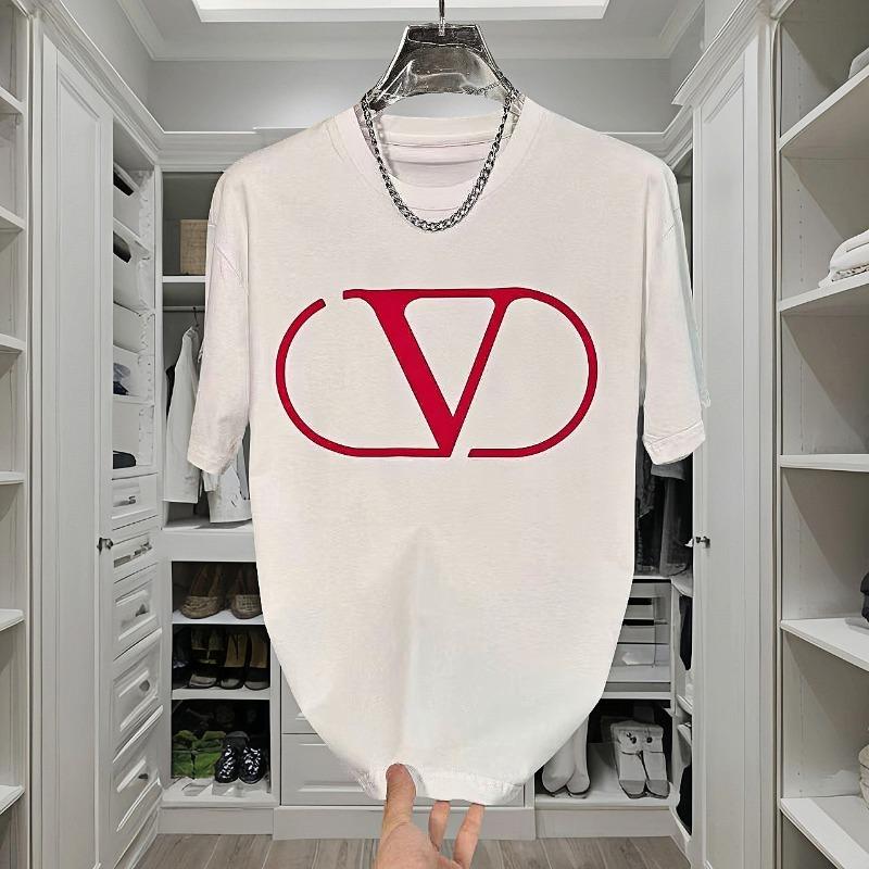 2025 Y2K Luxury Inspiration Tshirt Fashion Printed Short Sleeve Neutral Casual Top Roundneck Fashion Tshirt
