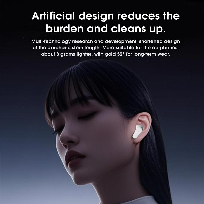 NEW Wireless In-ear Earbuds Surround Sound Earphones Bluetooth Headset Touch Control Gamer Handphones In HD Mic Noise Reduction