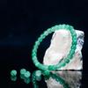 Natural African Green Gemstone Round Beads for Bracelets and DIY Jewelry Accessories