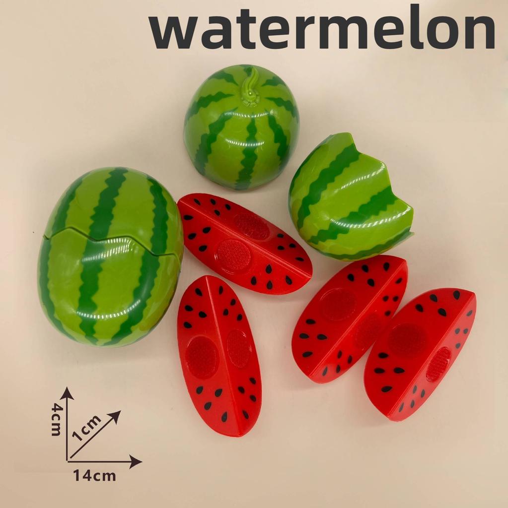 Children's Kitchen Toy Set Simulated Kitchen Cutting Cookware Simulated Fruits Cutting Toys Cooking Accessories for Kids Gift