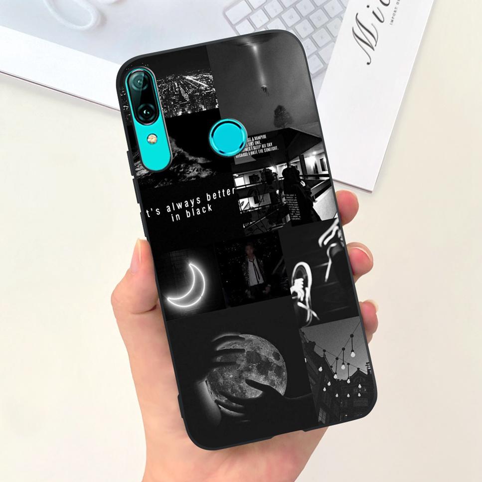 For Huawei P Smart 2019 6.21"Case Cute Cartoon Astronaut Soft Silicone Cover For Huawei P Smart 19 POT-LX3 Shockproof Phone Case