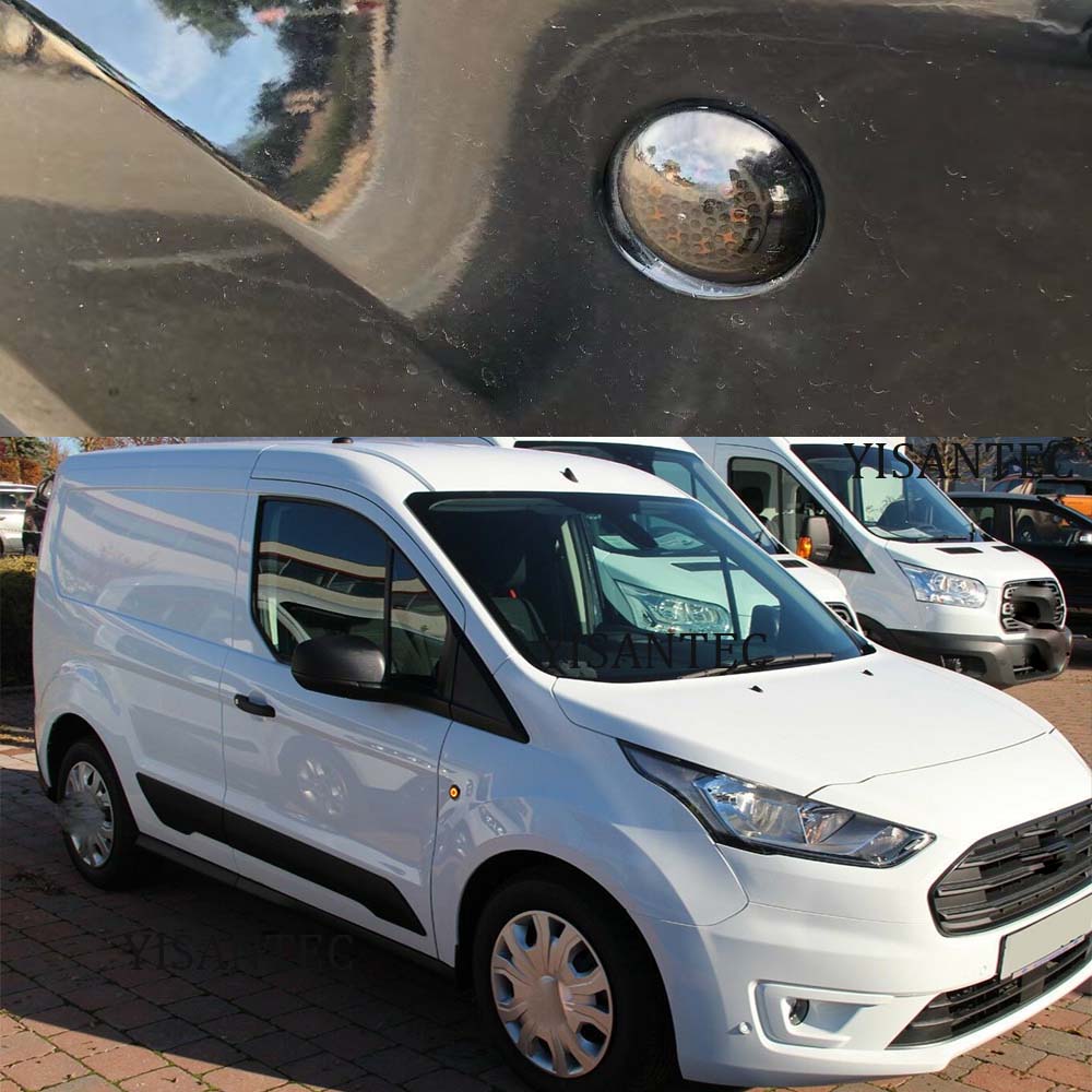 Canbus 12V LED Car Fender Led Side Marker Light Turn Signal Lamp 2010 2011 2012-2022 For Ford Transit Connect Smoked LensTurn Signal 2