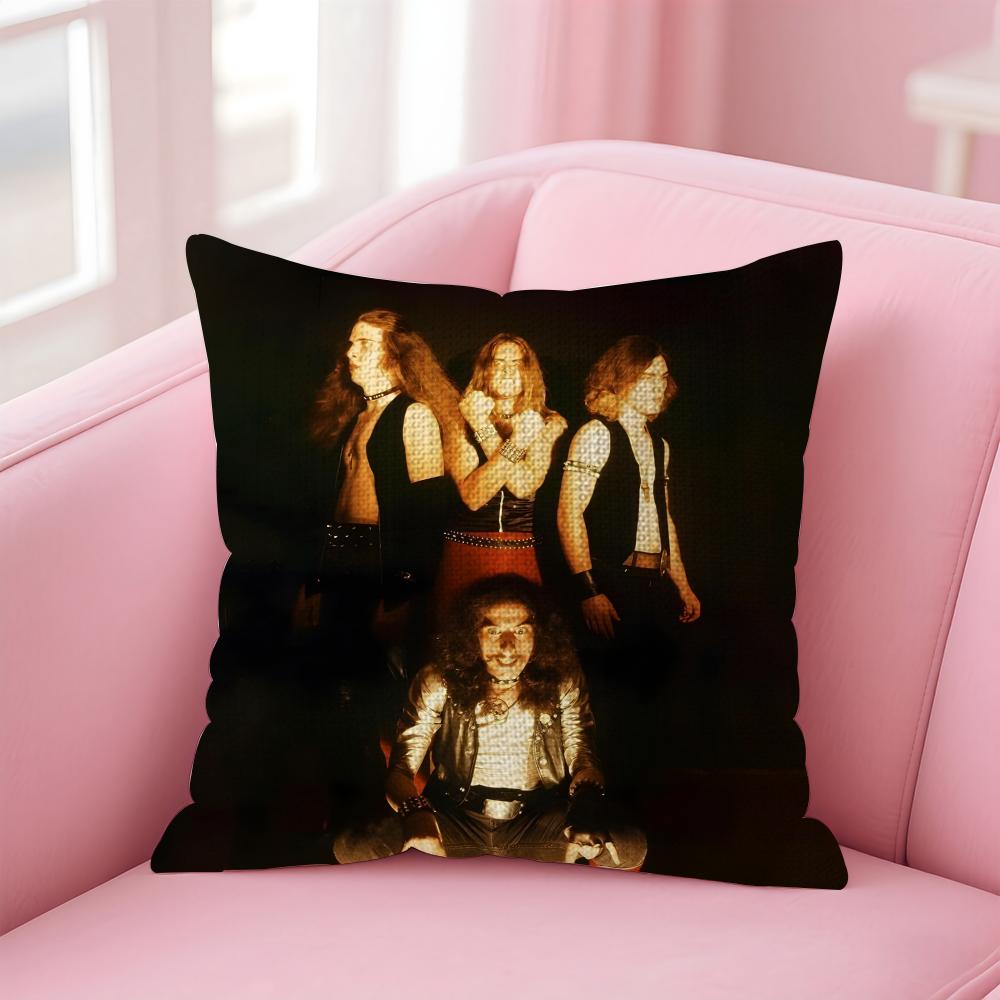 

PPentagram Band Cushion Cover Natural Linen Pillow Case DoubleSided Print Decorative Sofa Pillowcase Home Decor Gift 30x30cm