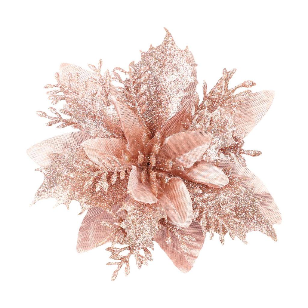 Christmas Flower Simulation Wreath Accessories 18*18cm Artificial Flowers