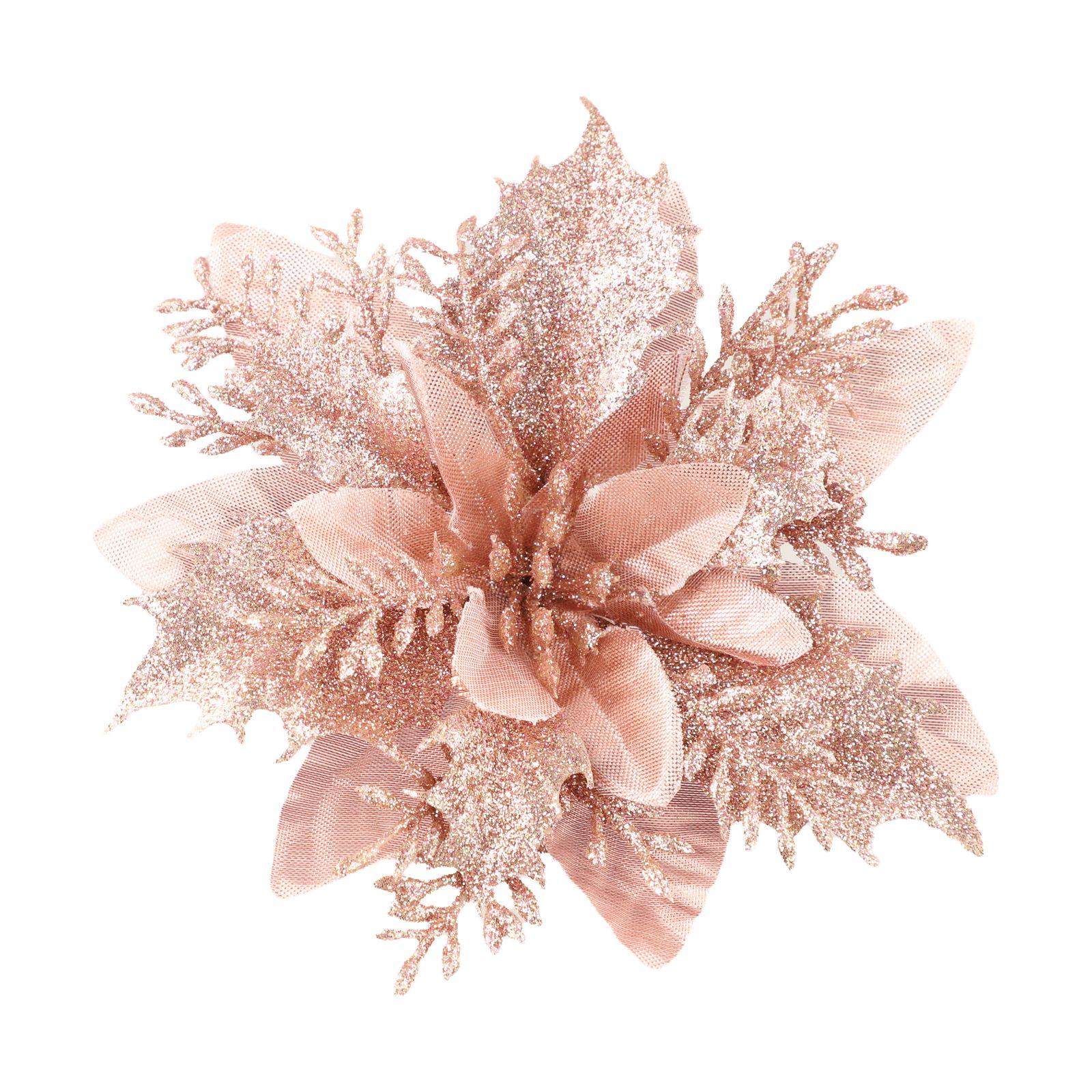 

Рождественский Цветок Имитация Венок Аксессуары 18*18см Искусственные Цветы шампанского