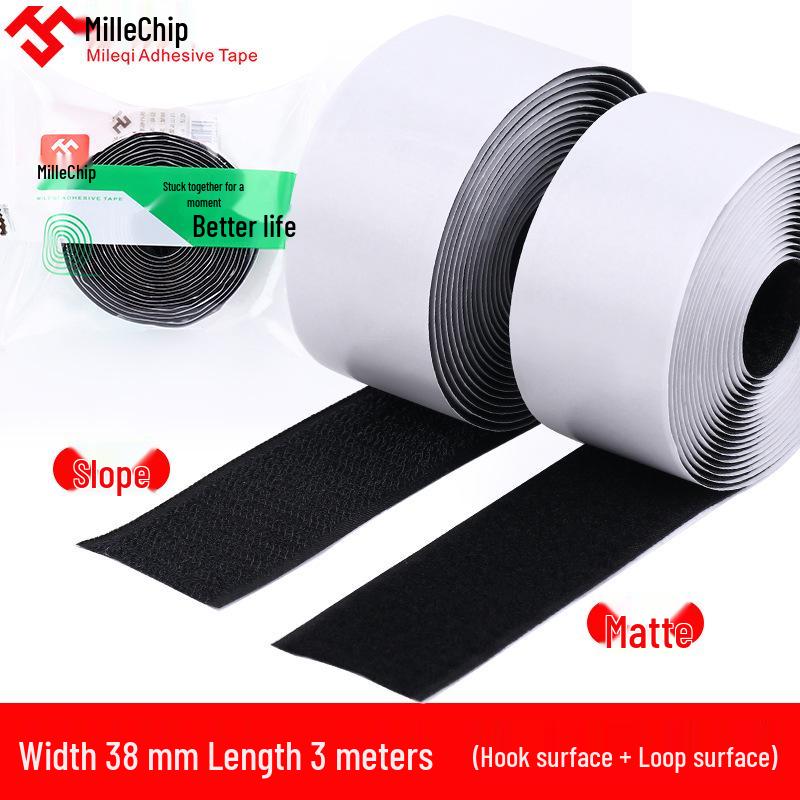 High-Temperature Resistant Eco-Friendly Double-Sided Velcro Hook & Loop Adhesive Sticker for Screens and Curtains