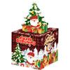 Christmas Gift Party Box With Red Plaid Pattern Festive Decor And Gift Exchange