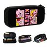 Estuche para lápices lindo K-Kirbys de anime para niñas y niños, gran capacidad, dibujos animados, juego, estuche para lápices, papelería para estudiantes