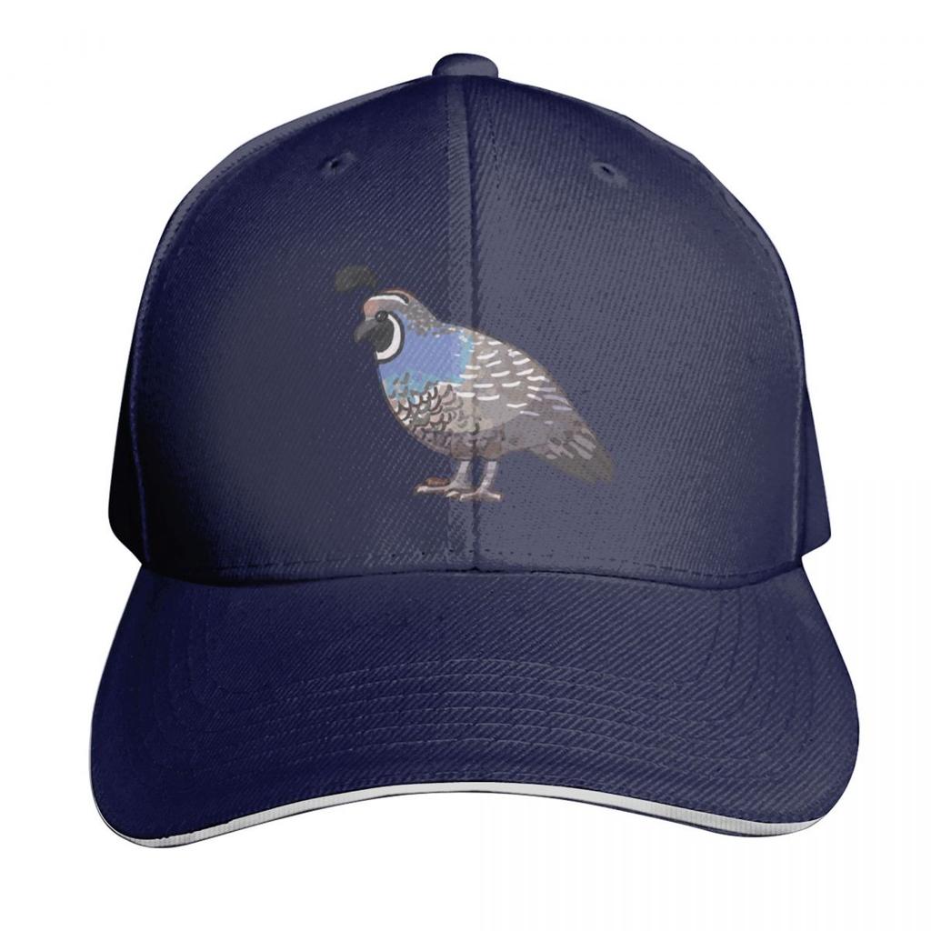 California Quail Baseball Cap Christmas Hat Unisex Hat Streetwear Fishing Hat Womens Beach Visor Unisexs