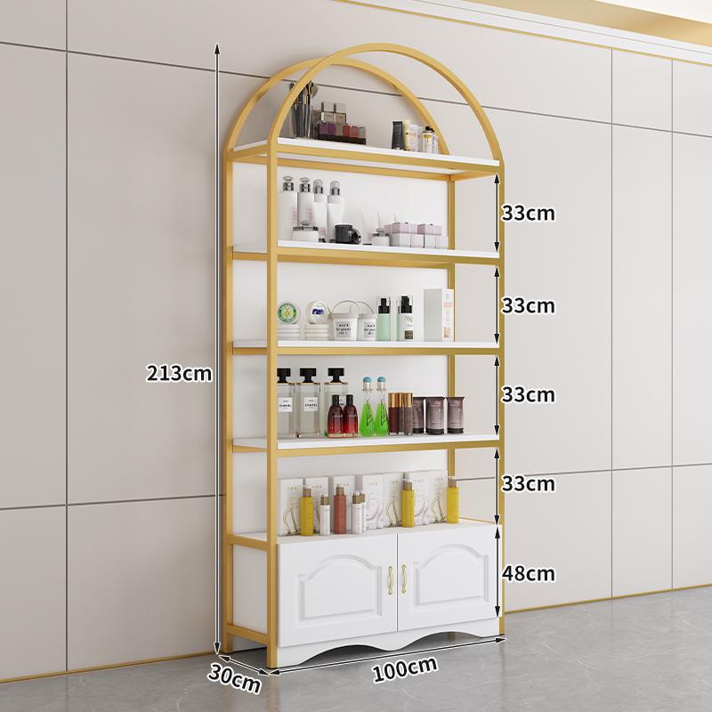 Beauty Salon Display Cabinet and Shelves for Cosmetics