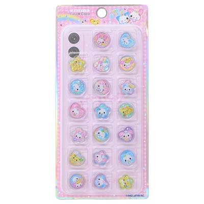 Kamio Japan Sticker Ohajiki Siegel KIRACORO Heisei Fancy HAPPY MARCH 228957